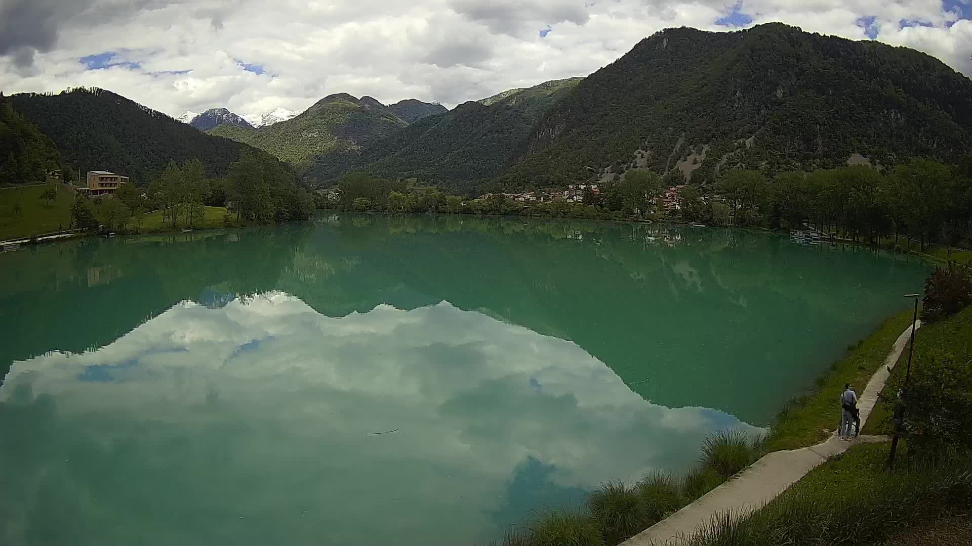 Live Mosta na Soči webcam Slovénie