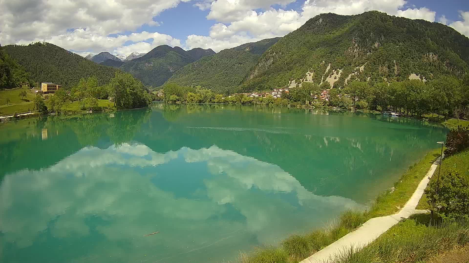 Webcam Most na Soči See – Slowenien
