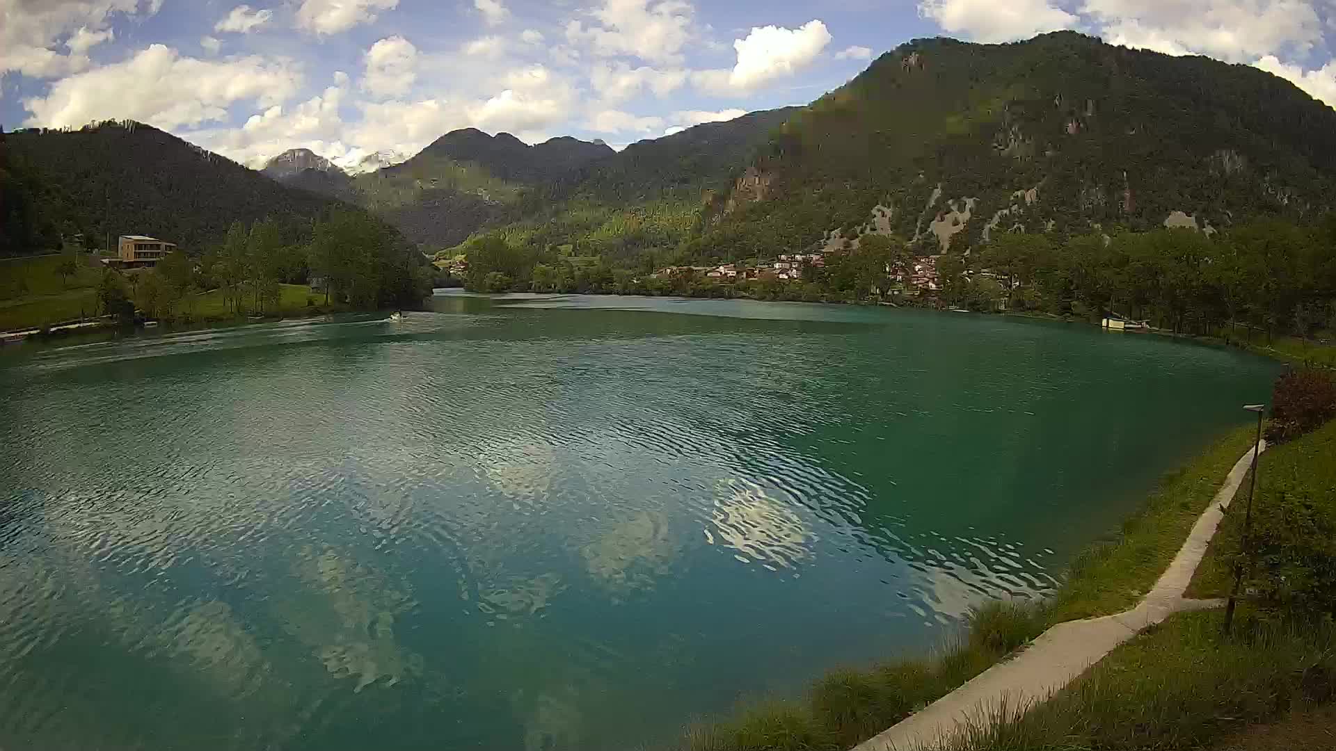 LIVEcam Most na Soči lago – Slovenia