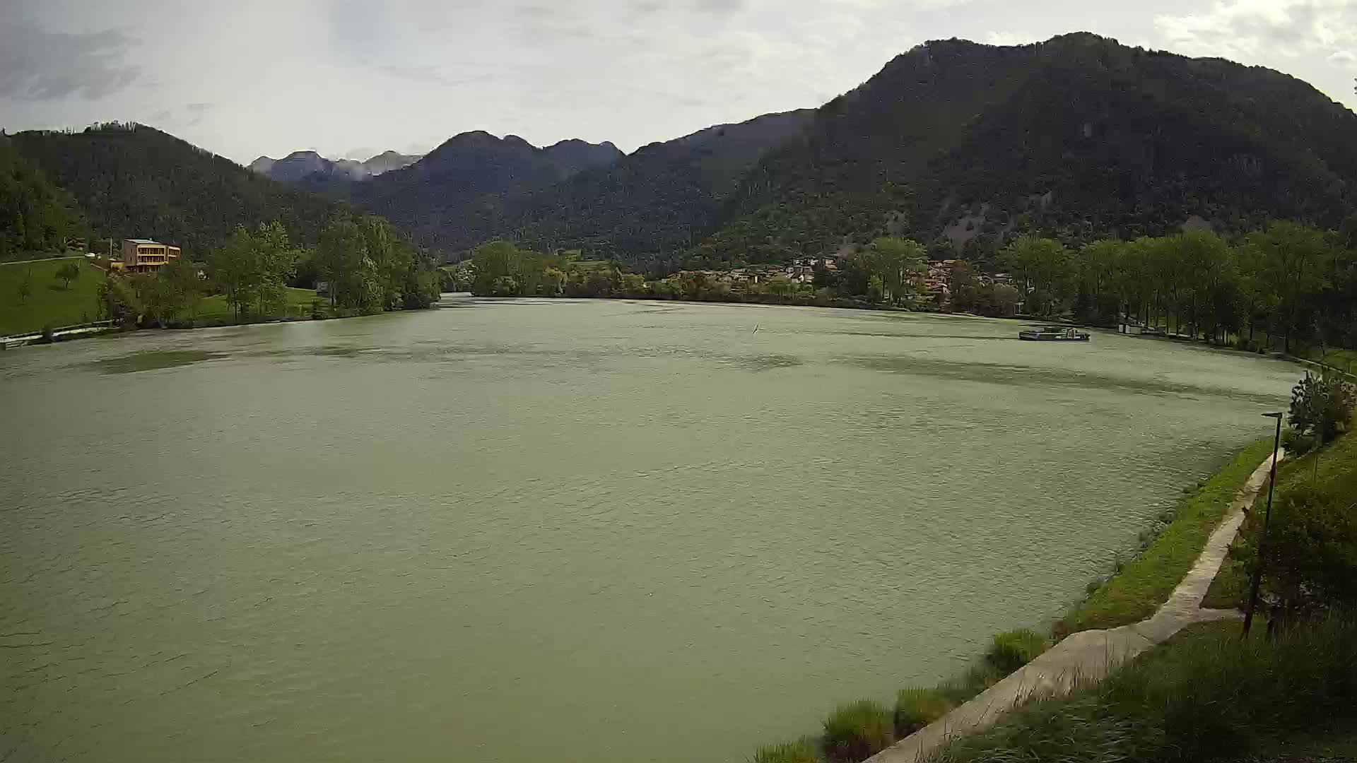 Live Mosta na Soči webcam Slovénie
