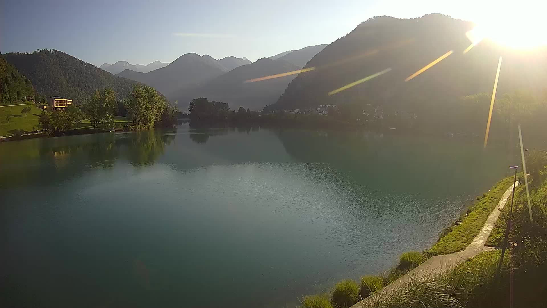 Webcam Most na Soči See – Slowenien