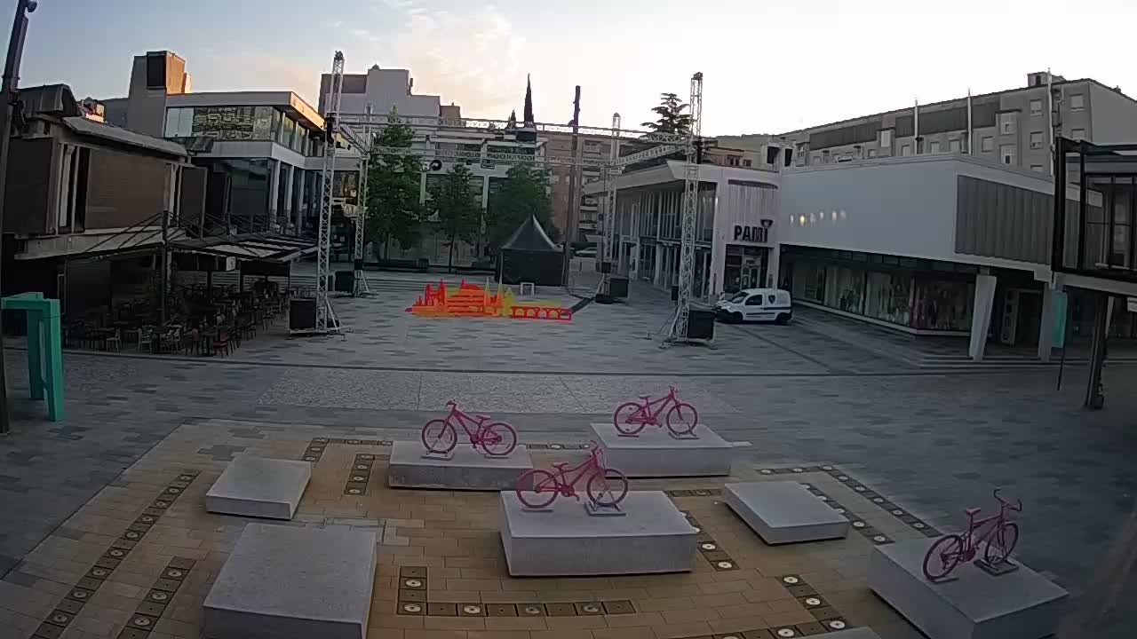 Caméra en direct Nova Gorica – Place Bevk | GO! 2025
