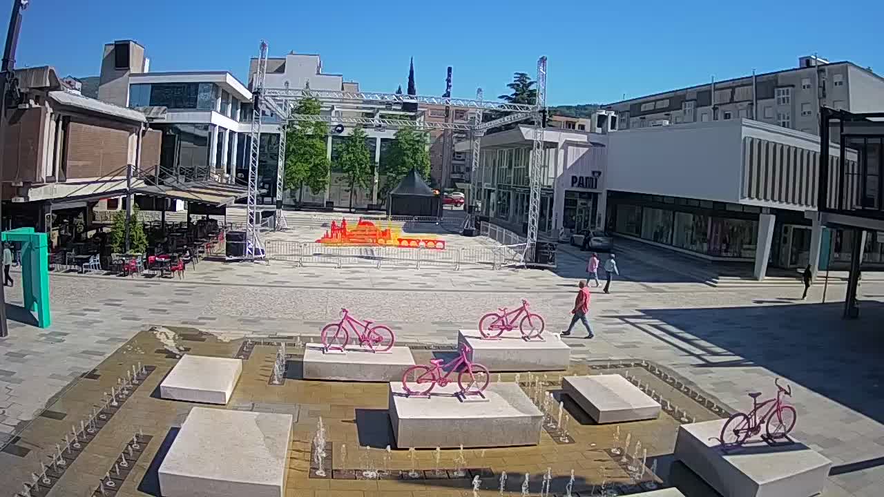 Caméra en direct Nova Gorica – Place Bevk | GO! 2025