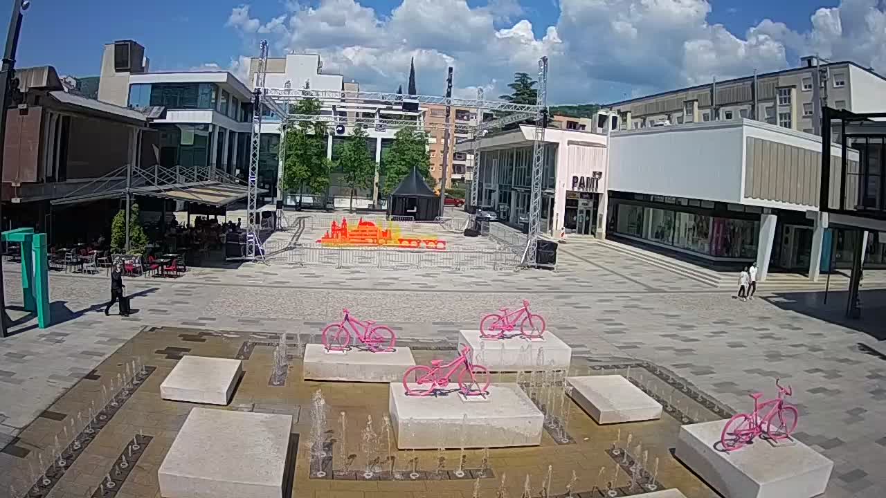 Caméra en direct Nova Gorica – Place Bevk | GO! 2025