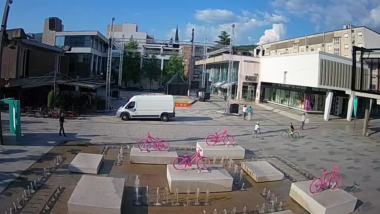 Webcam Nova Gorica – Piazza Bevk | GO! 2025