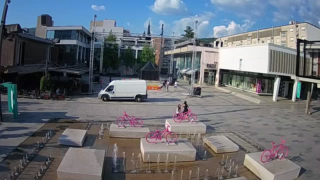 Caméra en direct Nova Gorica – Place Bevk | GO! 2025