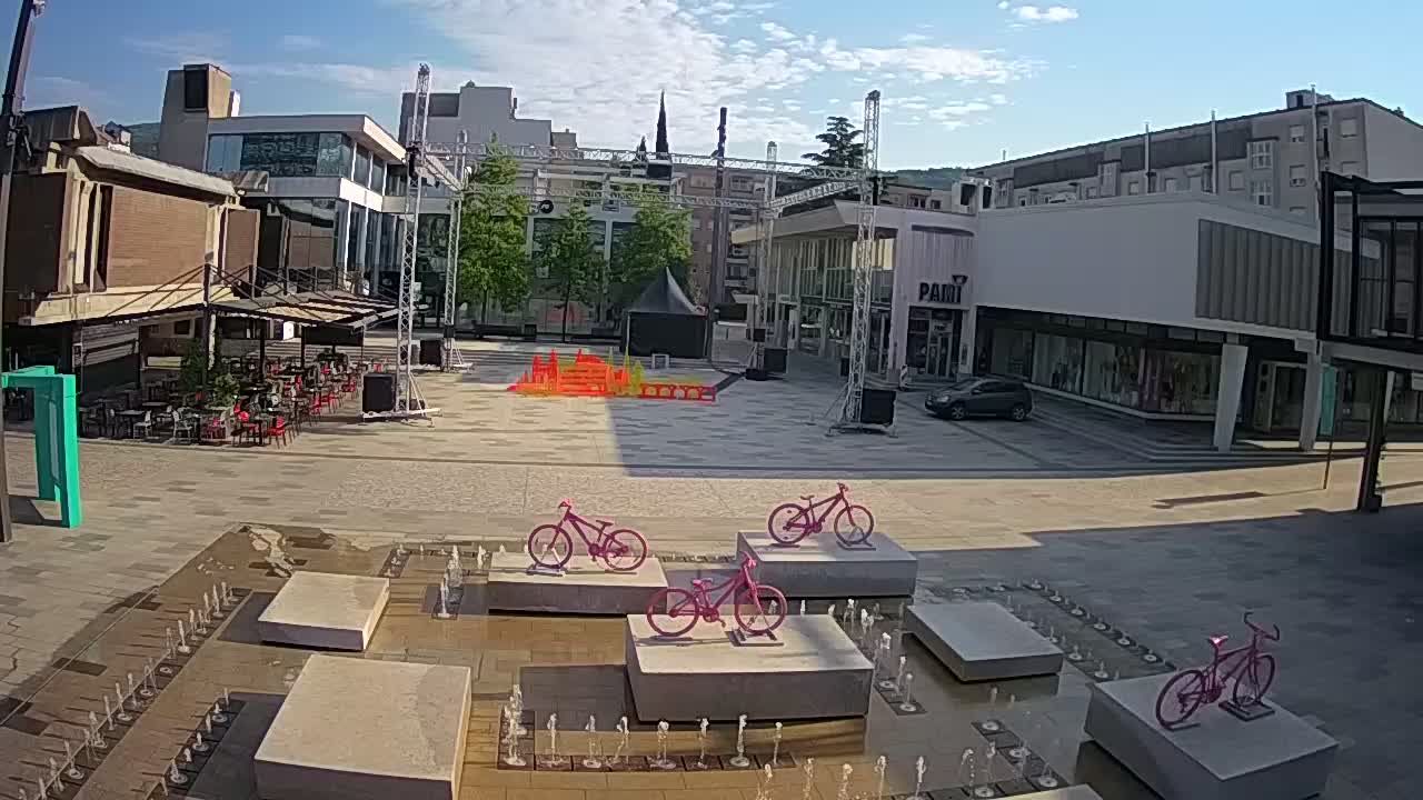 Caméra en direct Nova Gorica – Place Bevk | GO! 2025