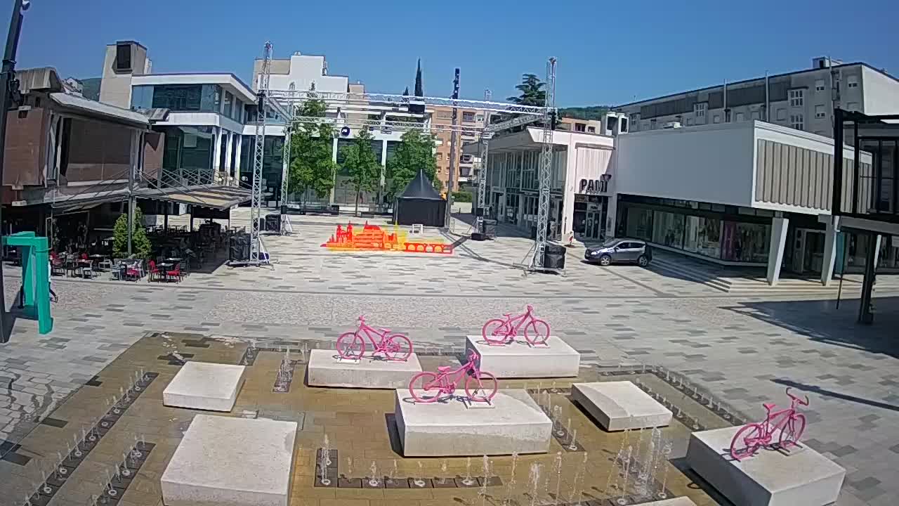 Webcam Nova Gorica – Piazza Bevk | GO! 2025