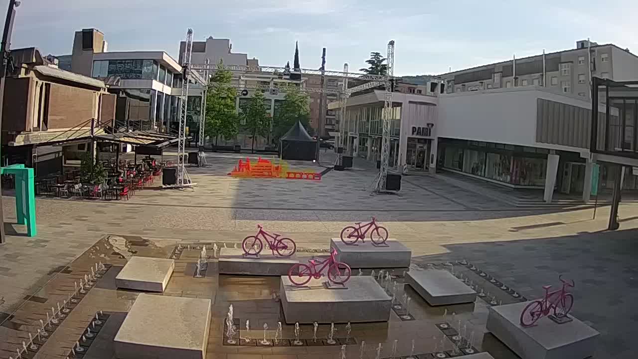 Caméra en direct Nova Gorica – Place Bevk | GO! 2025