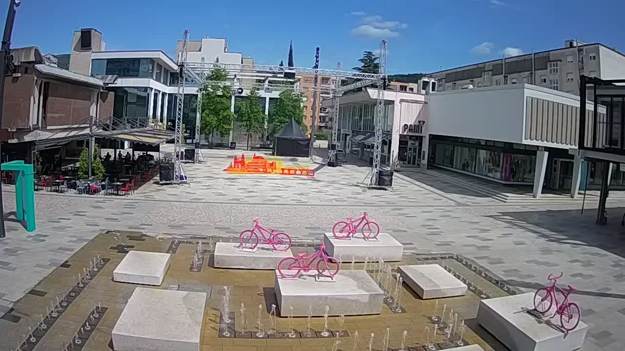 Caméra en direct Nova Gorica – Place Bevk | GO! 2025