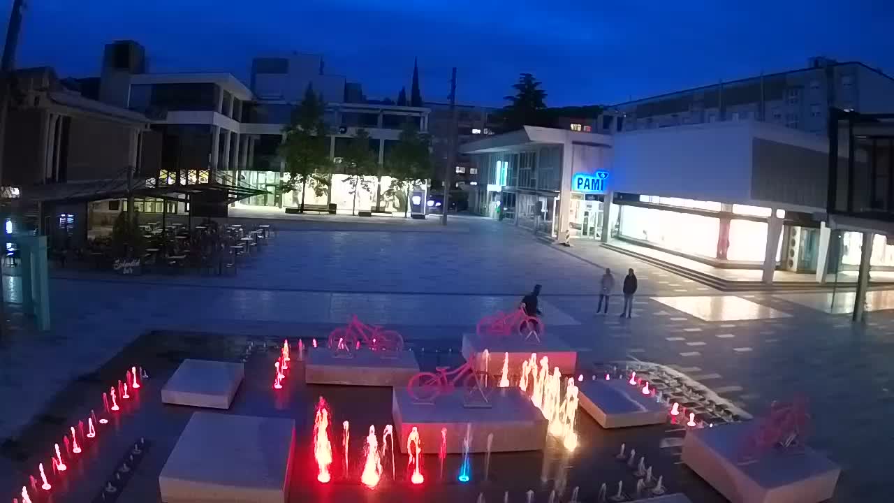 Caméra en direct Nova Gorica – Place Bevk | GO! 2025