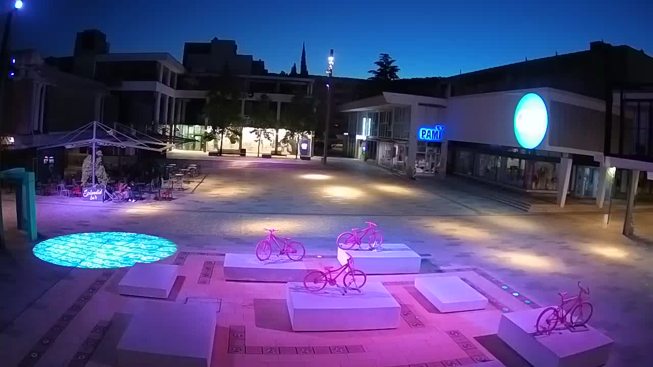 Caméra en direct Nova Gorica – Place Bevk | GO! 2025