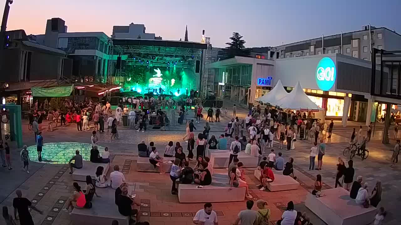 Webcam Nova Gorica – Bevkov trg | GO! 2025