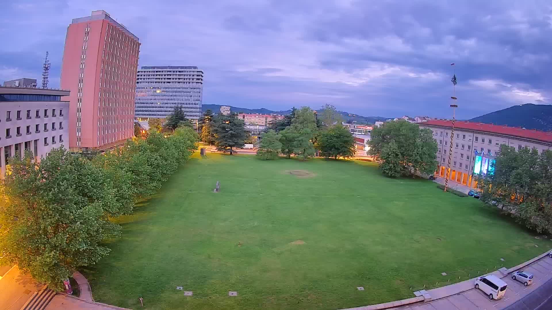 LIVE Webcam Nova Gorica – Edvard Kardelj Platz