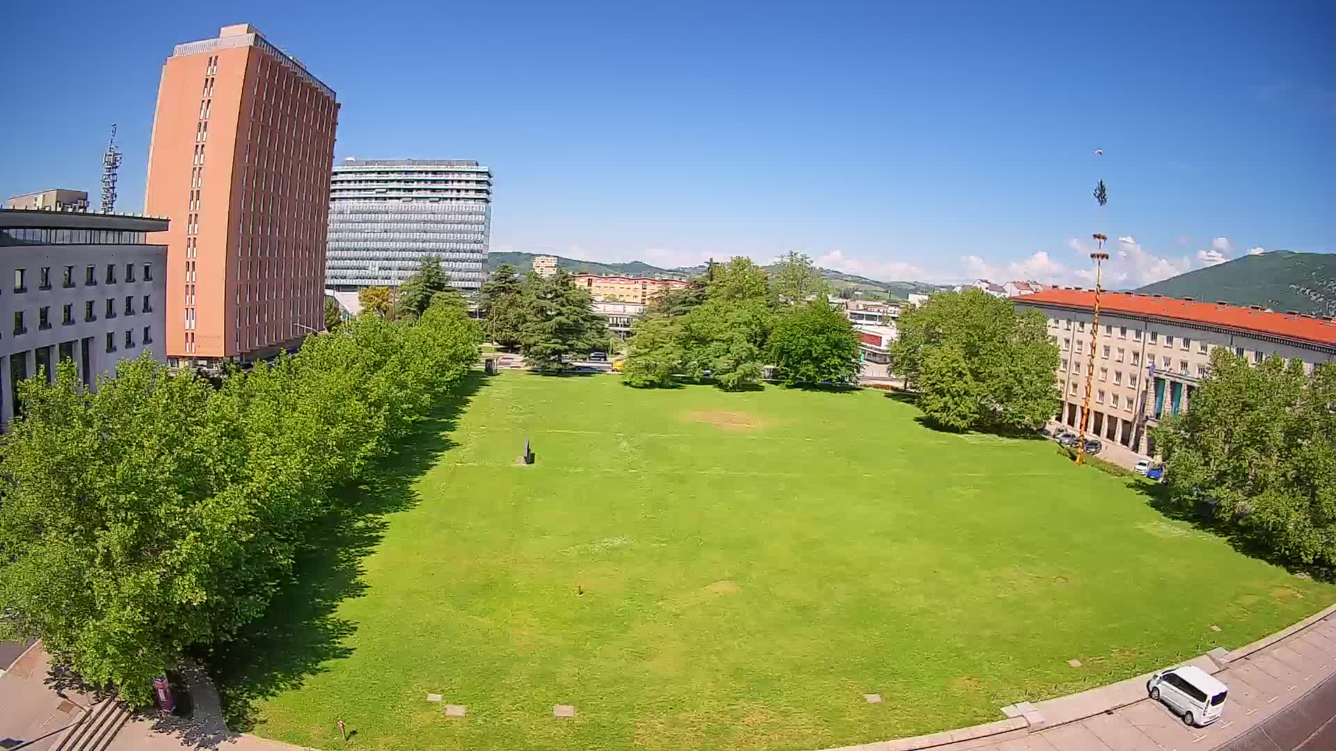 LIVE Webcam Nova Gorica – Edvard Kardelj Platz