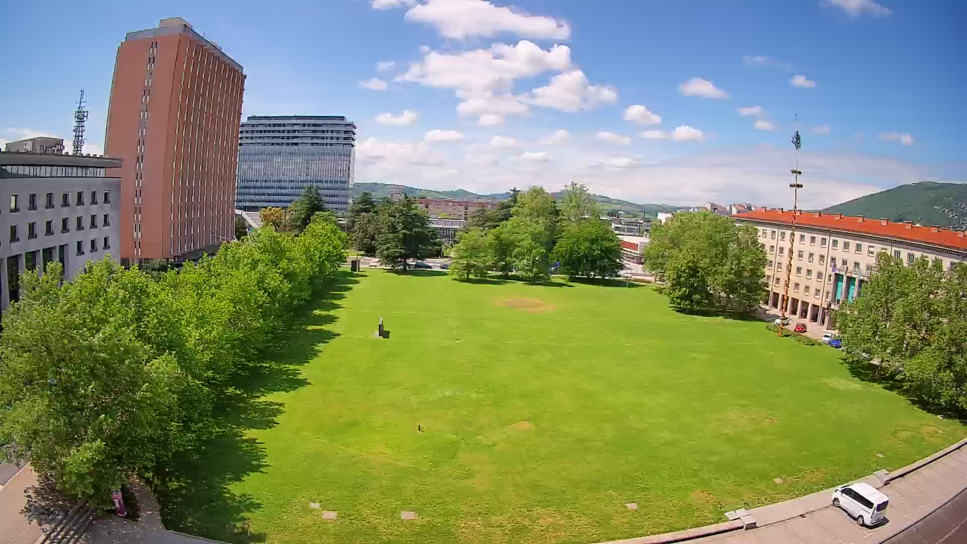 LIVE Webcam Nova Gorica – Edvard Kardelj Platz