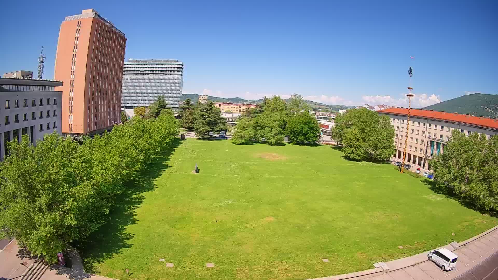 LIVE Webcam Nova Gorica – Edvard Kardelj Platz
