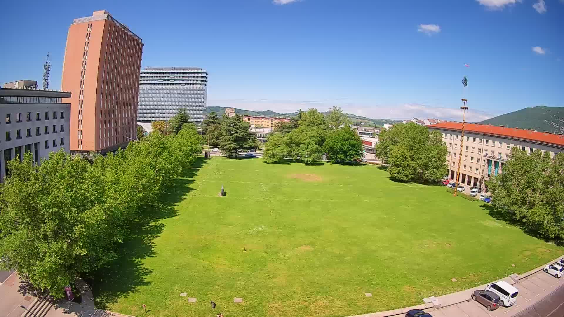 LIVE Webcam Nova Gorica – Edvard Kardelj Platz