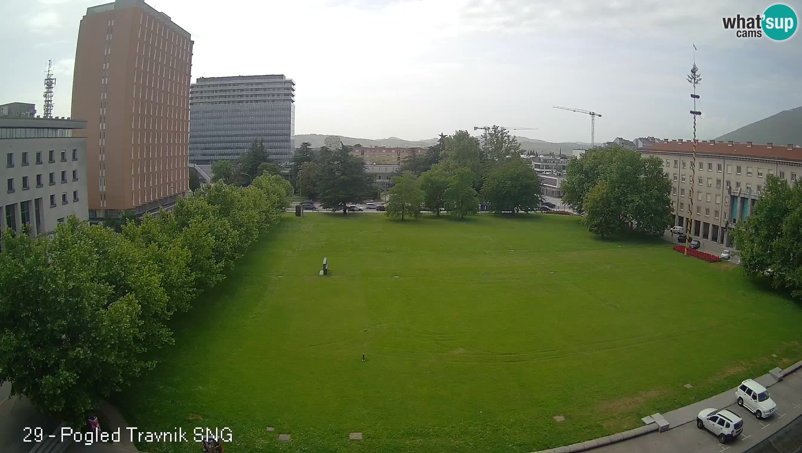 LIVE Webcam Nova Gorica – Edvard Kardelj square