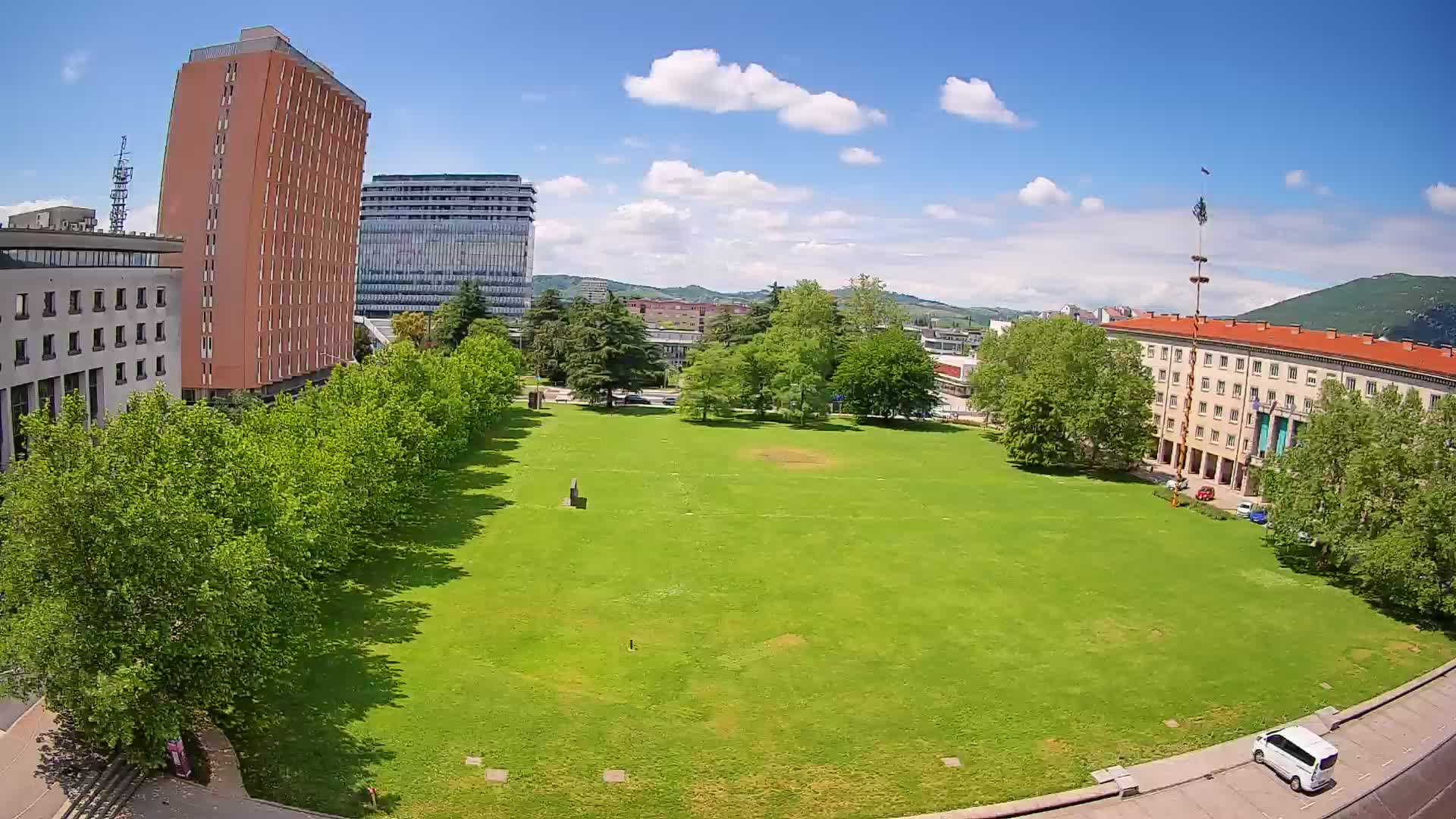 LIVE Webcam Nova Gorica – Edvard Kardelj square