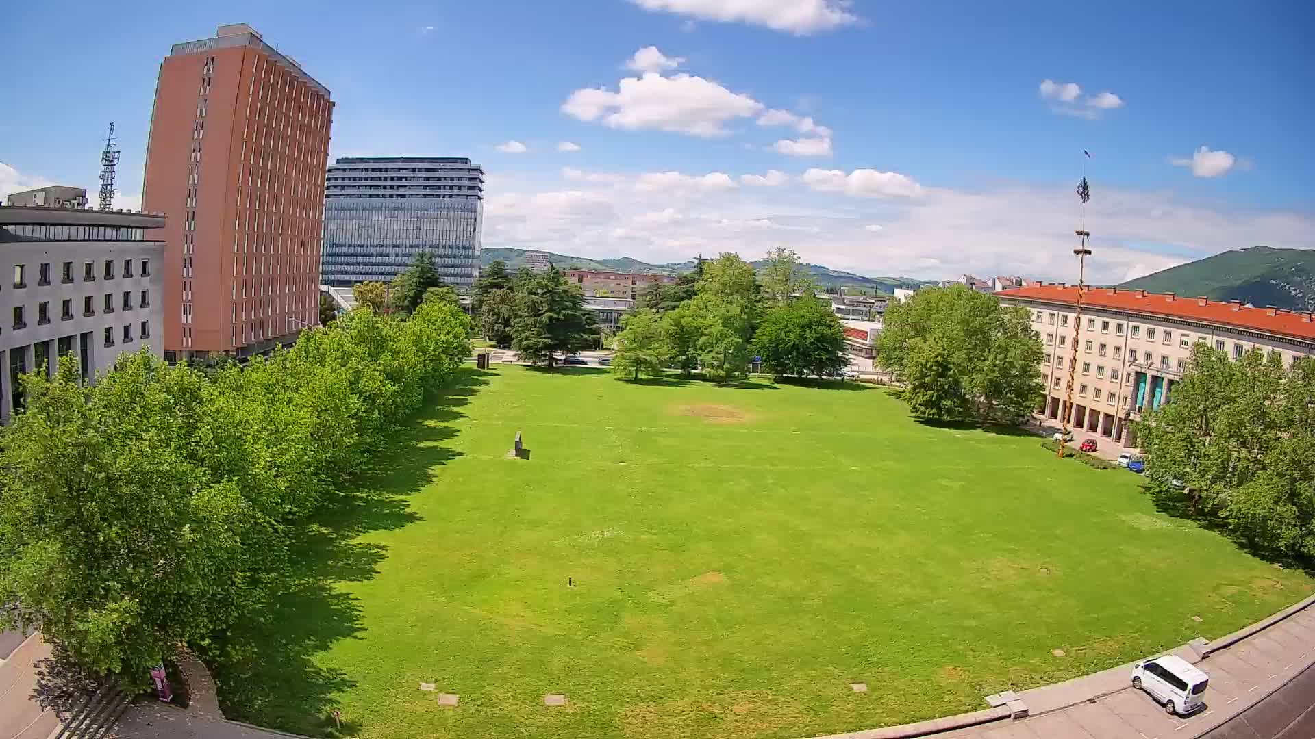 LIVE Webcam Nova Gorica – Edvard Kardelj square