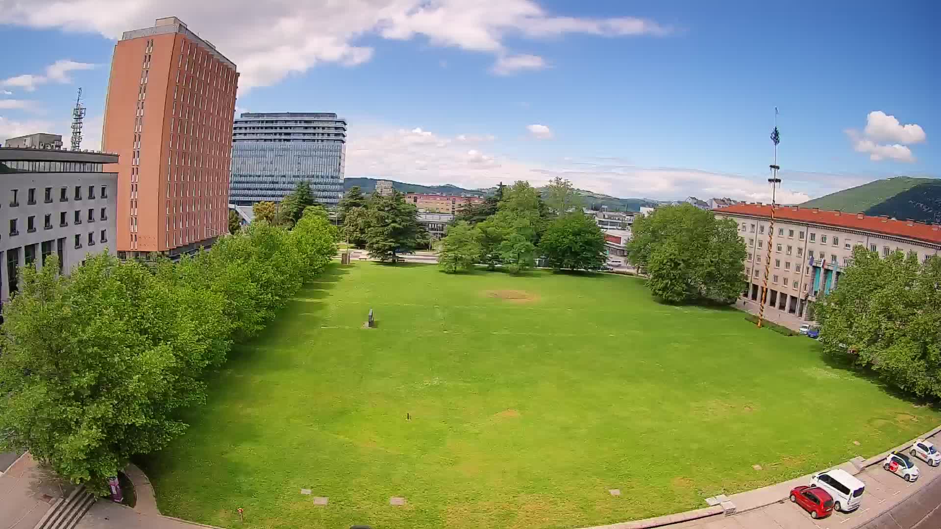 LIVE Webcam Nova Gorica – Edvard Kardelj square