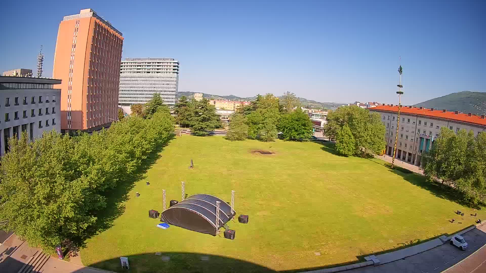 LIVE Webcam Nova Gorica – Edvard Kardelj square