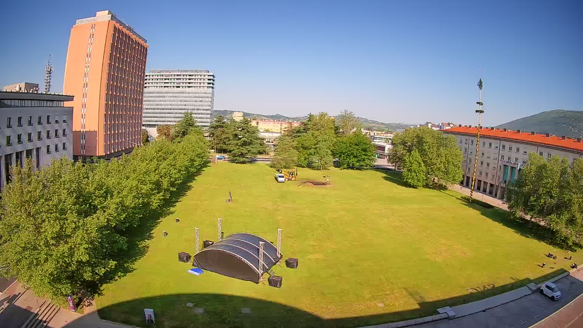 LIVEcam Nova Gorica webcam – Piazza Edvard Kardelj