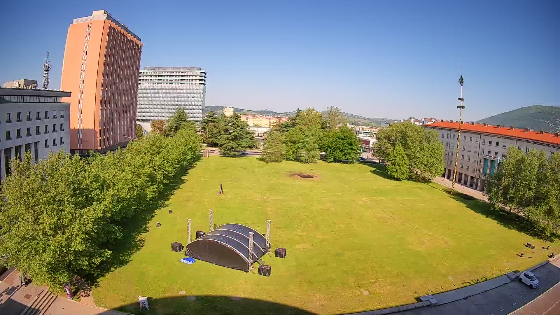 LIVE Webcam Nova Gorica – Edvard Kardelj square