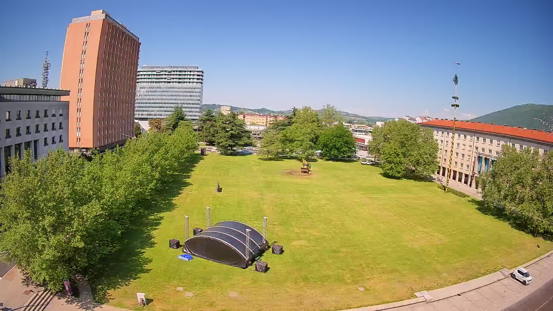 LIVE Webcam Nova Gorica – Edvard Kardelj square