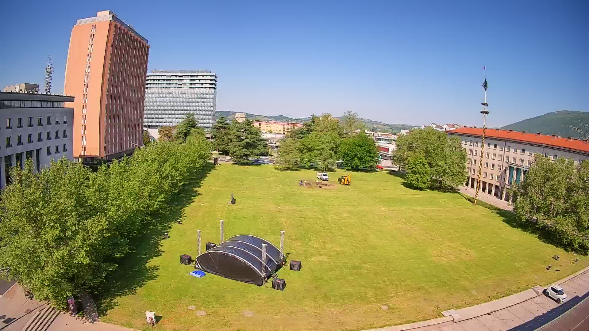 LIVE Webcam Nova Gorica – Edvard Kardelj square