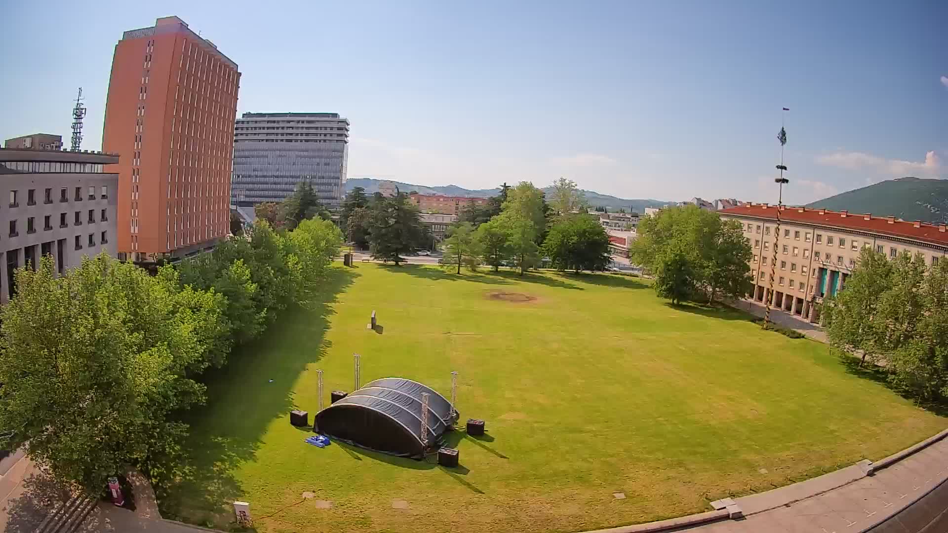 LIVE Webcam Nova Gorica – Edvard Kardelj square