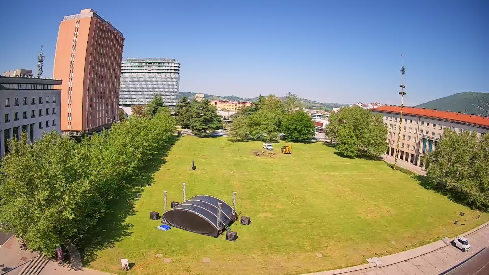 LIVE Webcam Nova Gorica – Edvard Kardelj square