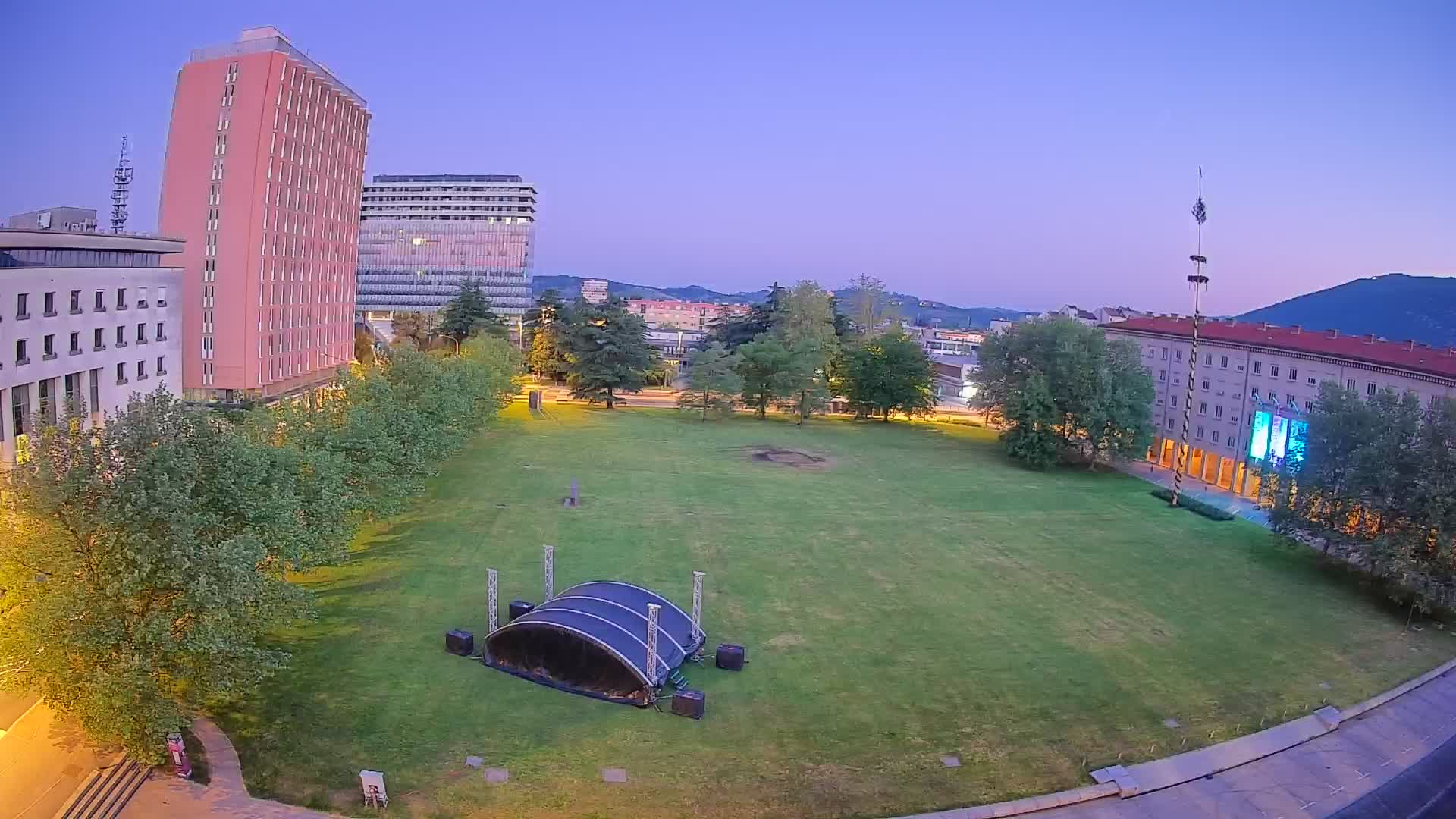 LIVE Webcam Nova Gorica – Edvard Kardelj square