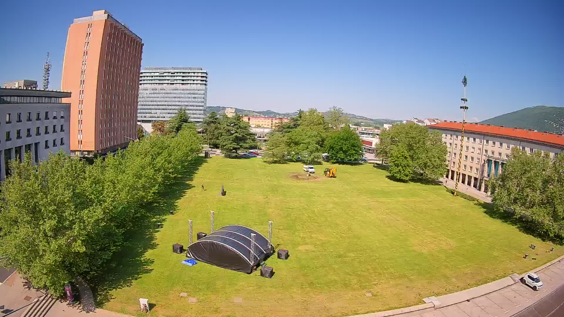 LIVE Webcam Nova Gorica – Edvard Kardelj square