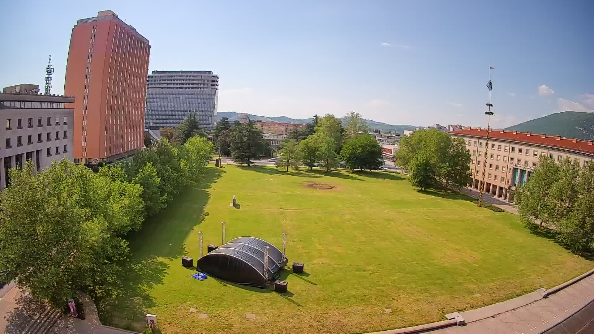 LIVE Webcam Nova Gorica – Edvard Kardelj square