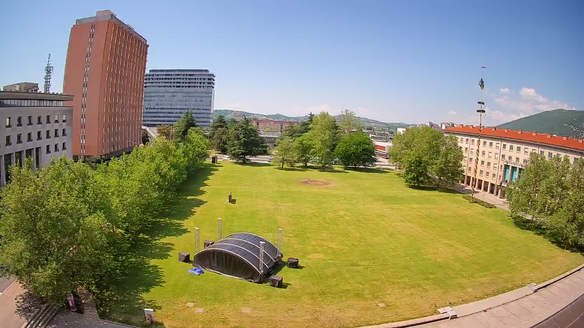 LIVE Webcam Nova Gorica – Edvard Kardelj square