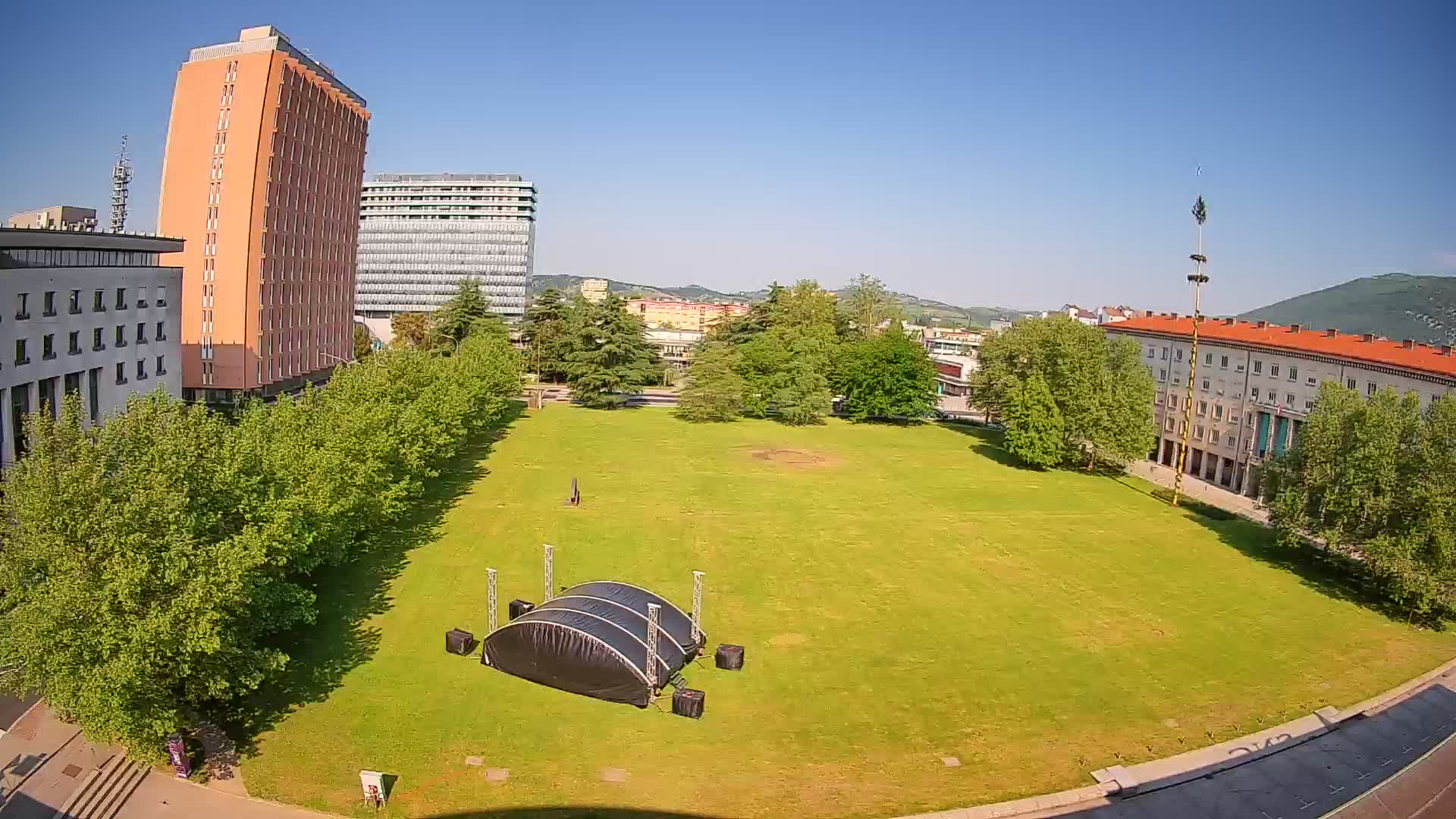 LIVE Webcam Nova Gorica – Edvard Kardelj Platz