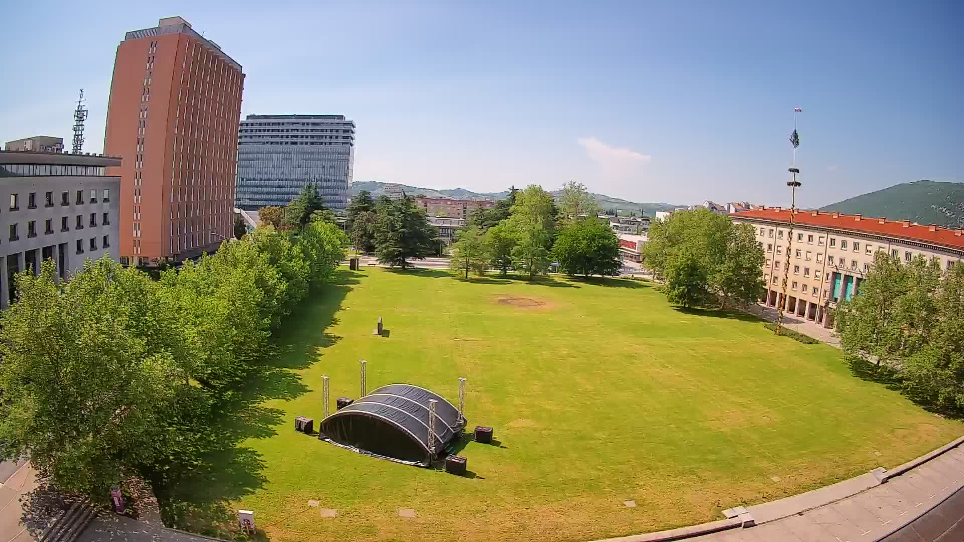LIVE Webcam Nova Gorica – Edvard Kardelj square