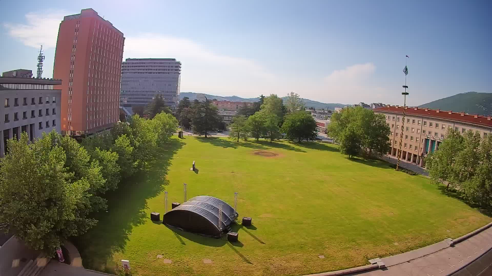 LIVE Webcam Nova Gorica – Edvard Kardelj square