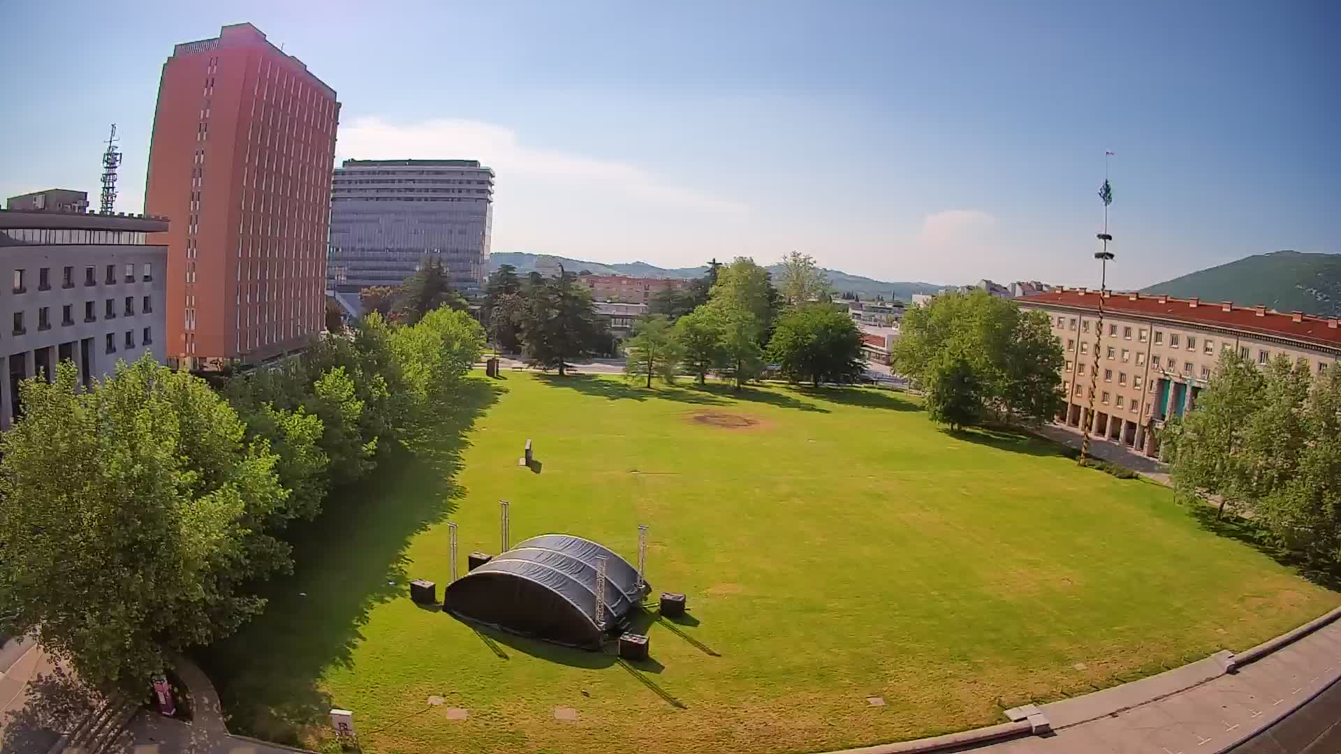 LIVE Webcam Nova Gorica – Edvard Kardelj square