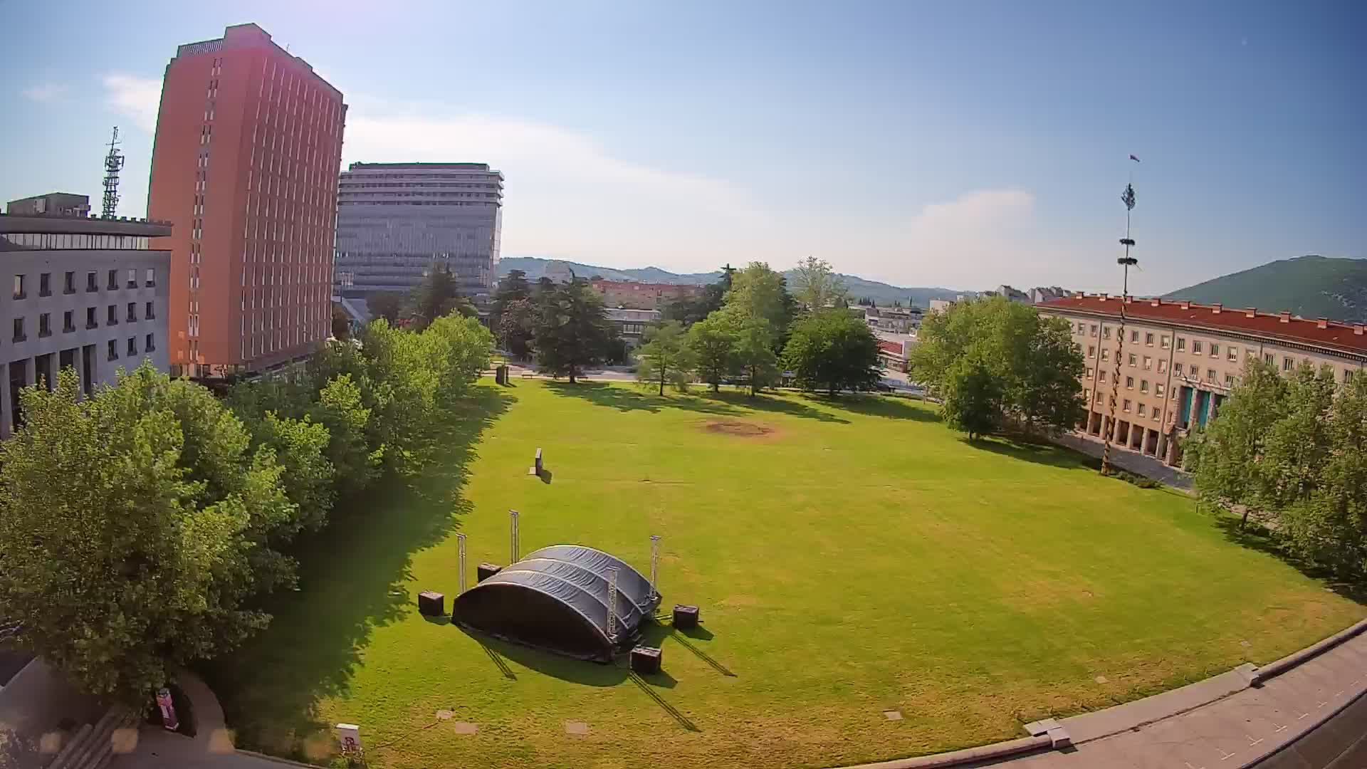 LIVE Webcam Nova Gorica – Edvard Kardelj square