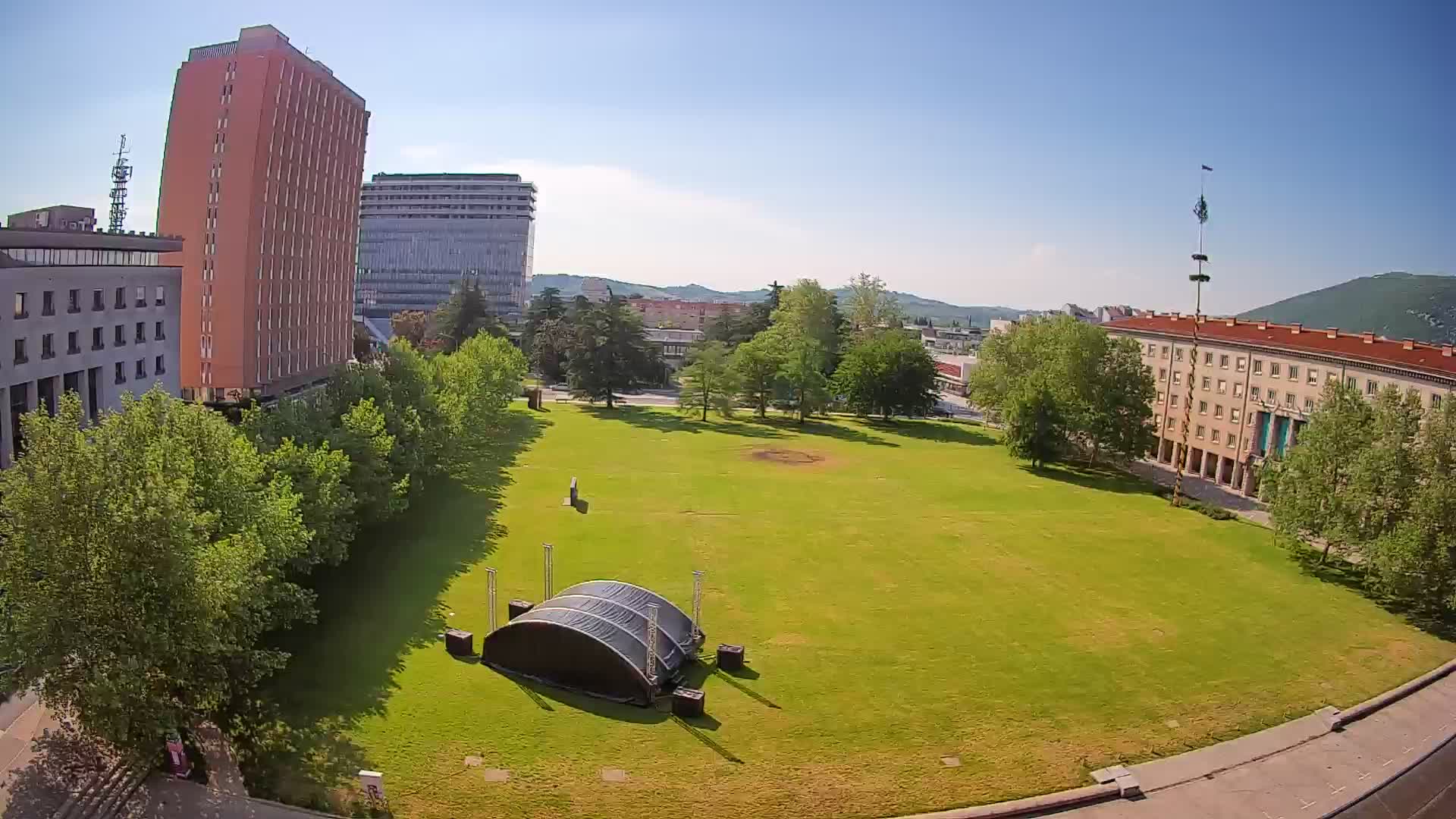 LIVE Webcam Nova Gorica – Edvard Kardelj square