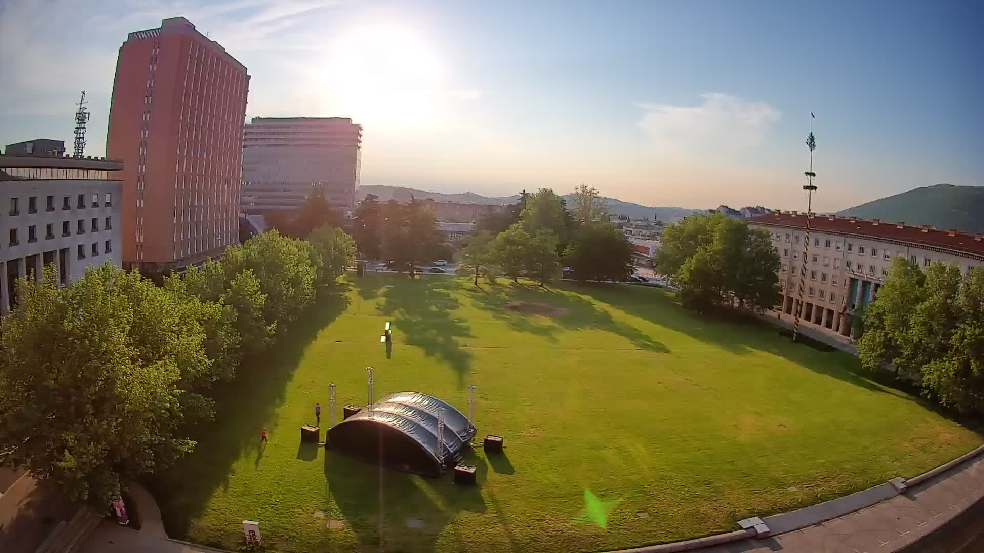 LIVE Webcam Nova Gorica – Edvard Kardelj square
