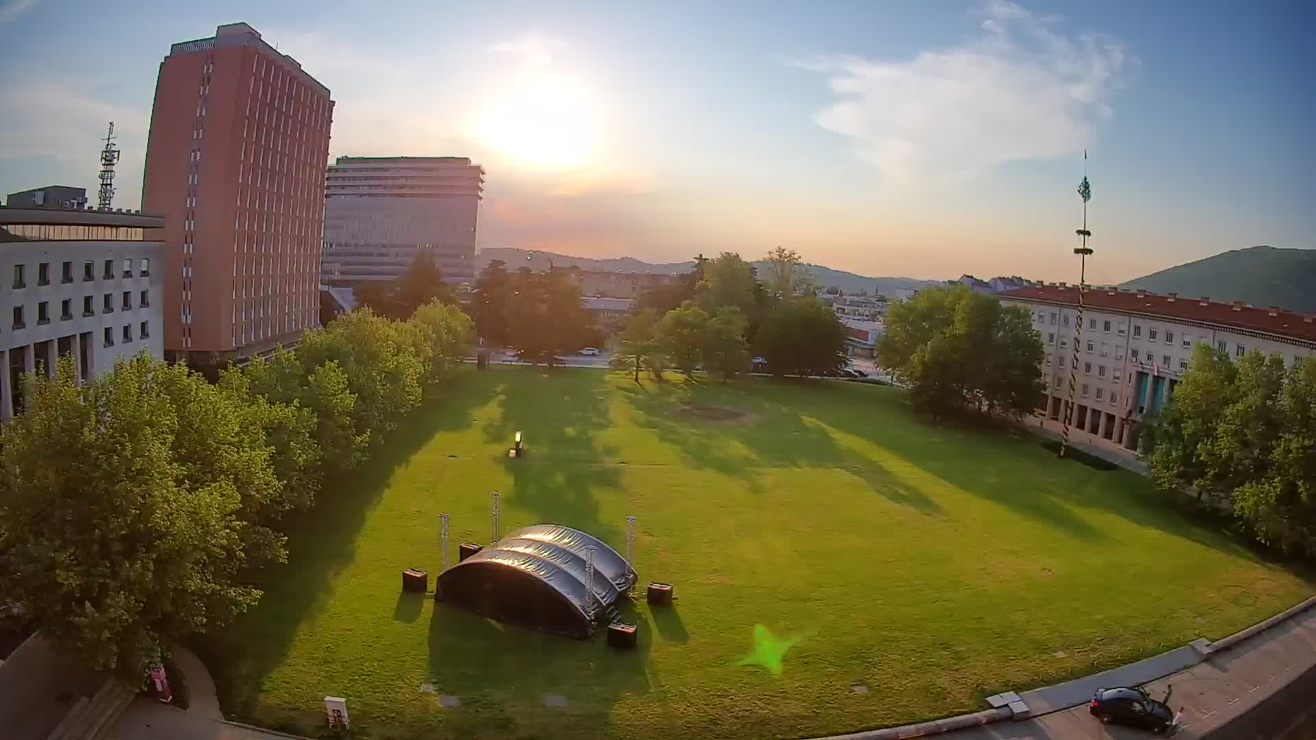 LIVE Webcam Nova Gorica – Edvard Kardelj square