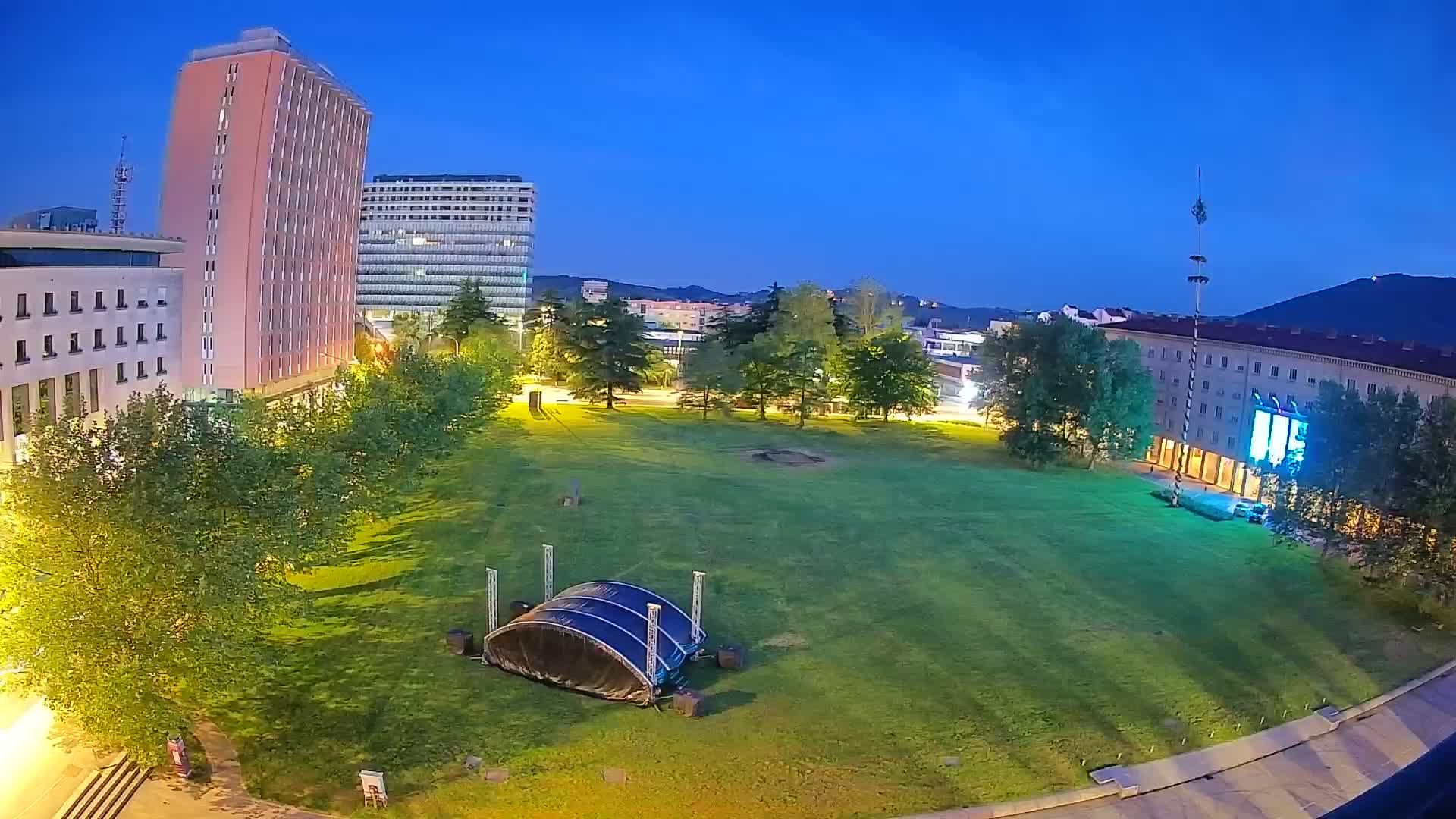 LIVE Webcam Nova Gorica – Edvard Kardelj square
