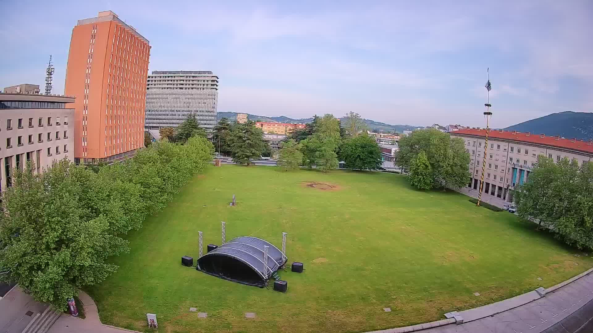 LIVE Webcam Nova Gorica – Edvard Kardelj square