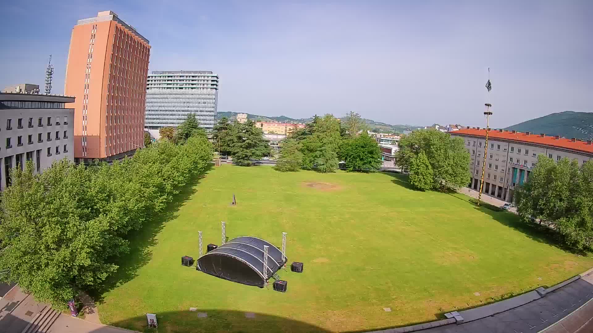 LIVE Webcam Nova Gorica – Edvard Kardelj square