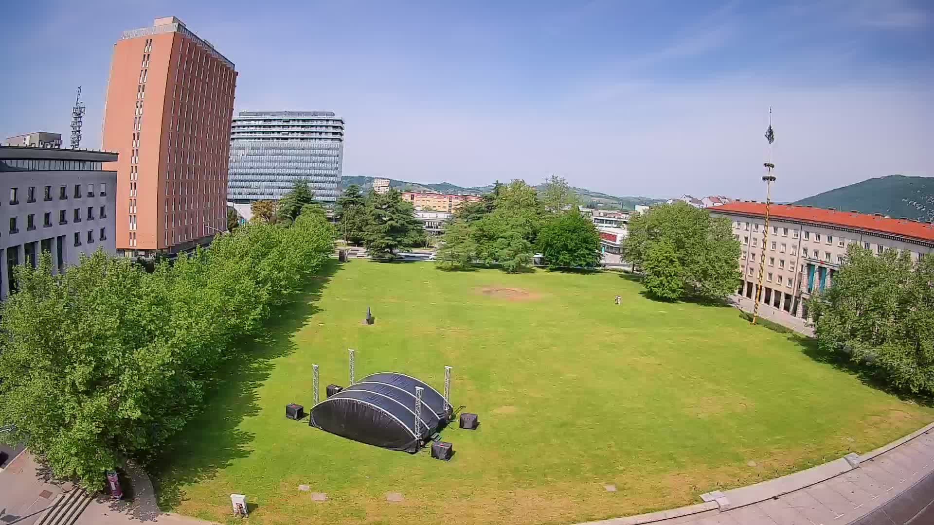 LIVE Webcam Nova Gorica – Edvard Kardelj Platz