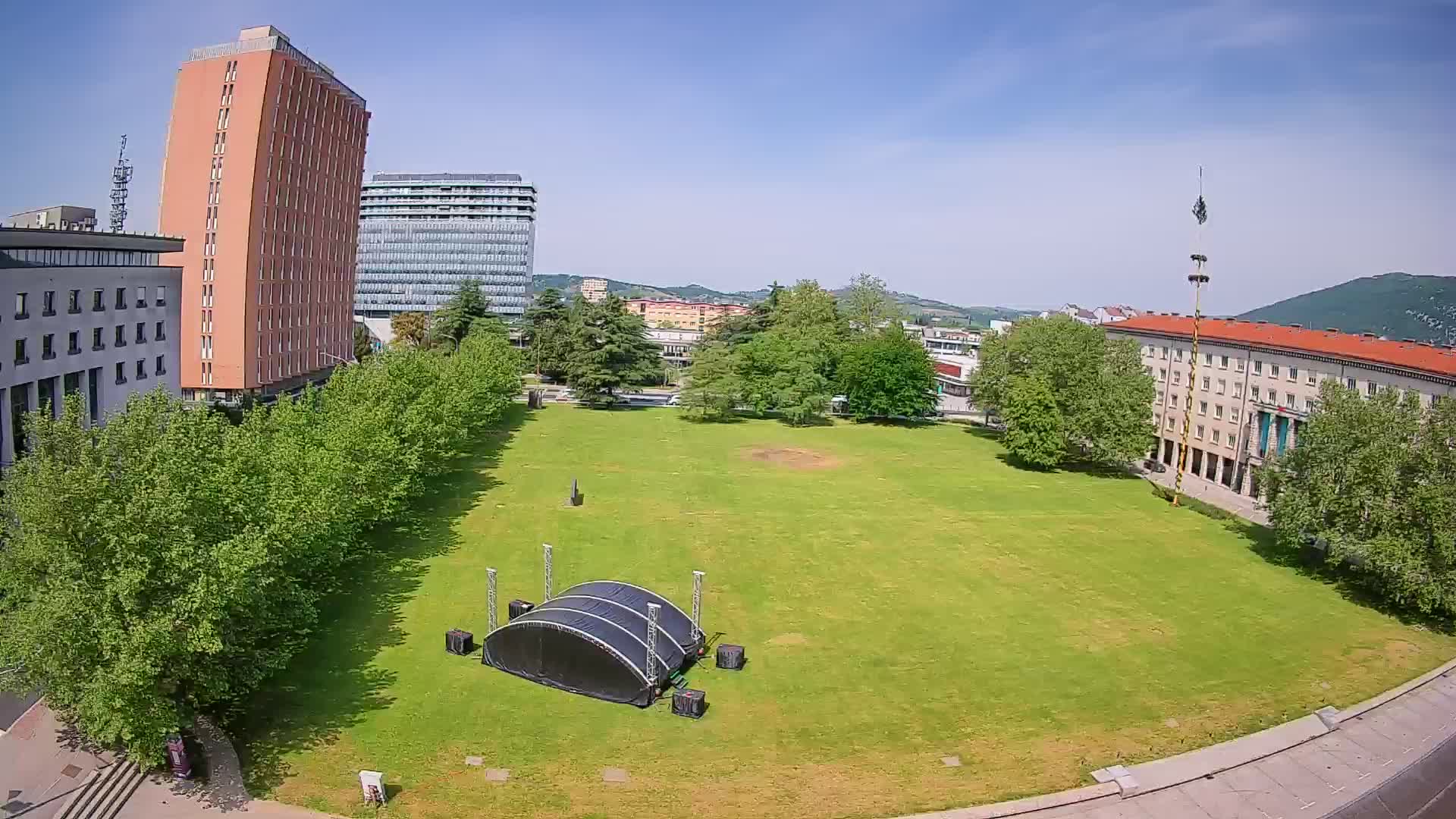 LIVE Webcam Nova Gorica – Edvard Kardelj square